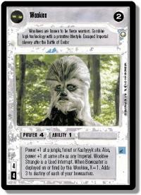 star wars ccg special edition wookiee