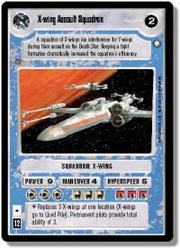 star wars ccg special edition x wing assault squadron