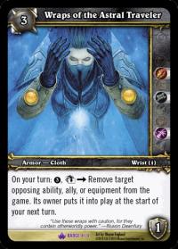 warcraft tcg crafted cards wraps of the astral traveler
