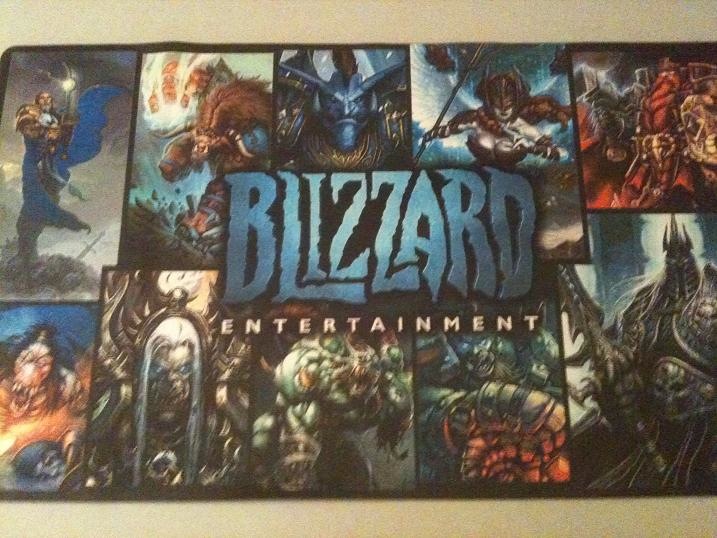Blizzard Logo (Scourgewar) Playmat