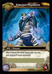 warcraft tcg loot cards ethereal plunderer loot
