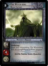 lotr tcg lotr promotional the witch king black captain p