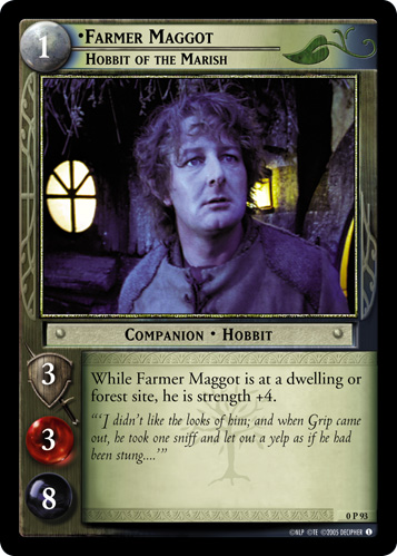 Farmer Maggot, Hobbit of the Marish (P)