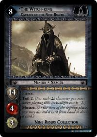 lotr tcg lotr promotional the witch king captain of the nine riders 0p108