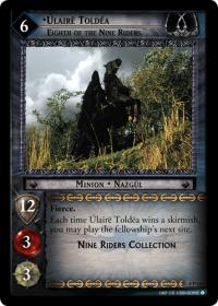 lotr tcg lotr promotional ulaire toldea eighth of the nine riders 0p115