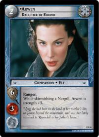 lotr tcg fellowship of the ring arwen daughter of elrond