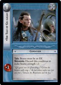 lotr tcg fellowship of the ring foils the tale of gil galad foil