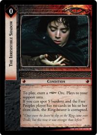 lotr tcg fellowship of the ring foils the irresistible shadow foil
