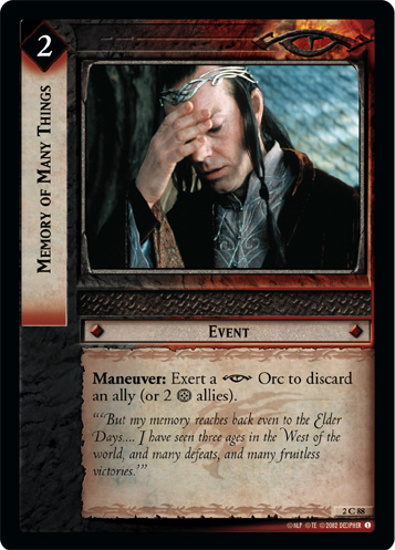 Memory of Many Things (FOIL)
