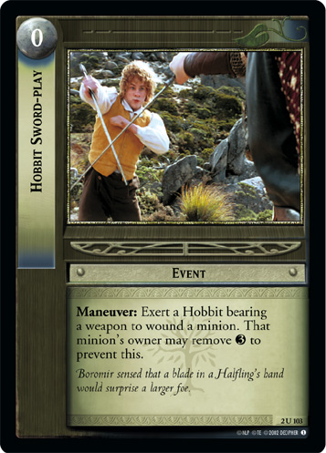 Hobbit Sword-play (FOIL)