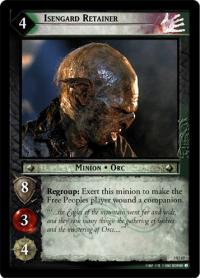 lotr tcg realms of the elf lords foils isengard retainer foil
