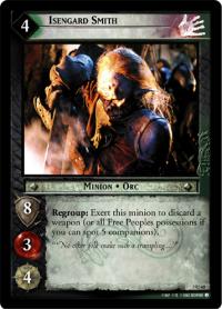 lotr tcg realms of the elf lords foils isengard smith foil