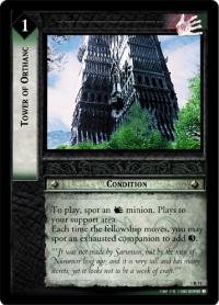 lotr tcg realms of the elf lords foils tower of orthanc foil