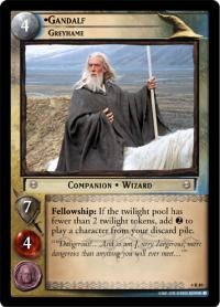 lotr tcg the two towers gandalf greyhame