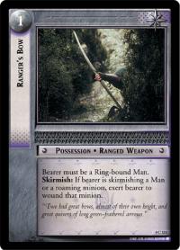lotr tcg the two towers foils ranger s bow foil