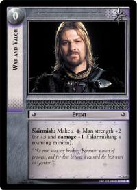 lotr tcg the two towers foils war and valor foil