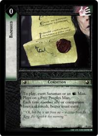 lotr tcg the two towers banished