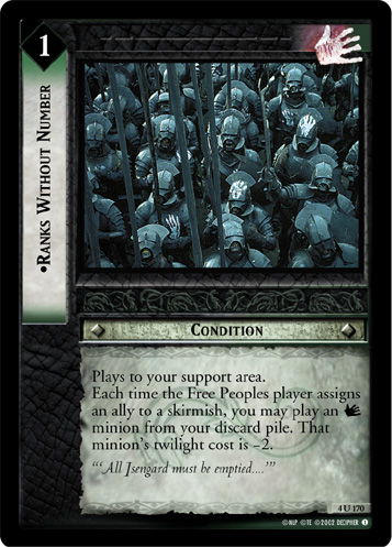 Ranks Without Number (FOIL)