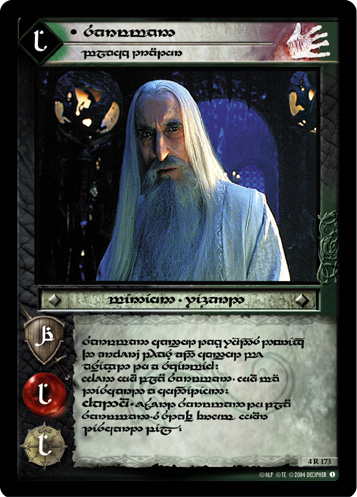 Saruman, Black Traitor (T)