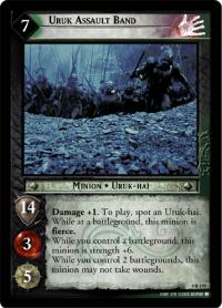 lotr tcg the two towers uruk assault band