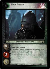 lotr tcg the two towers foils uruk chaser foil