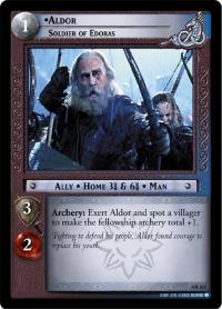 lotr tcg the two towers aldor soldier of edoras