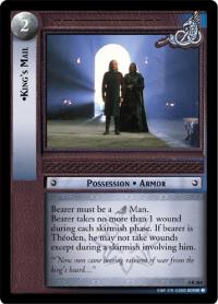lotr tcg the two towers foils king s mail foil