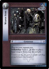 lotr tcg the two towers foils weapon store foil