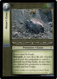 lotr tcg the two towers frodo s cloak
