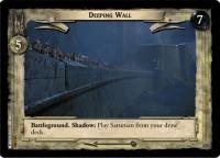 lotr tcg the two towers foils deeping wall foil