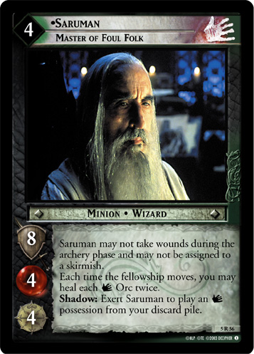 Saruman, Master of Foul Folk (FOIL)