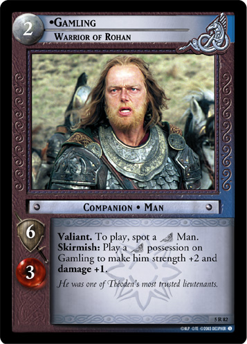 Gamling, Warrior of Rohan (FOIL)