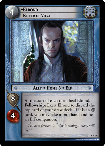 Elrond, Keeper of Vilya (FOIL)