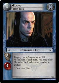 lotr tcg return of the king elrond elven lord