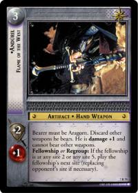 lotr tcg return of the king anduril flame of the west