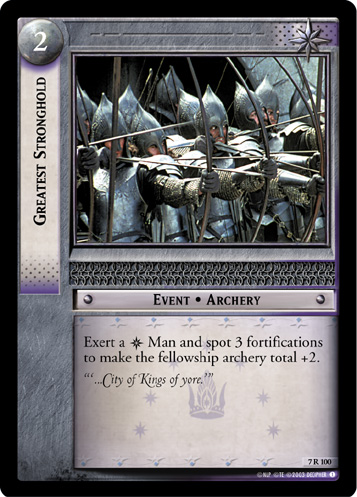 Greatest Stronghold (FOIL)