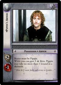 lotr tcg return of the king pippin s armor