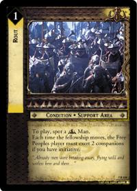lotr tcg return of the king rout