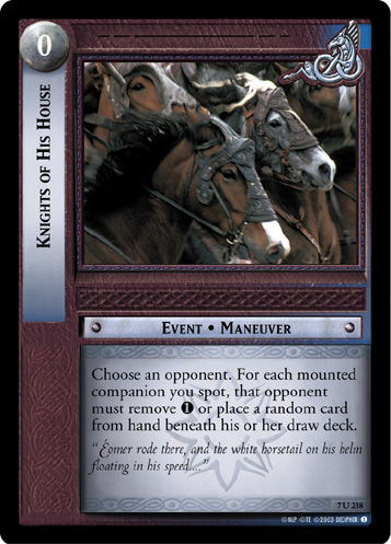 Knights of His House (FOIL)
