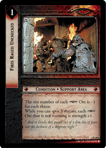 Fires Raged Unchecked (FOIL)