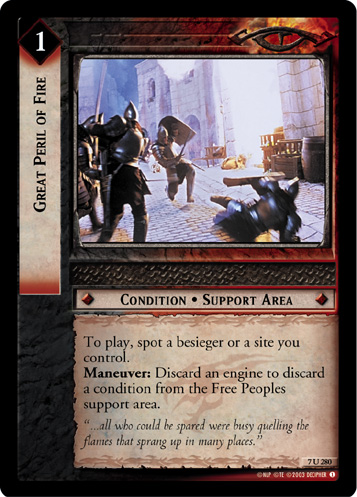 Great Peril of Fire (FOIL)