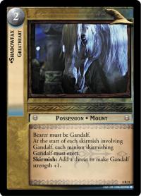 lotr tcg siege of gondor foils shadowfax greatheart foil