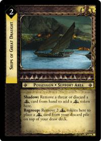 lotr tcg siege of gondor ships of great draught