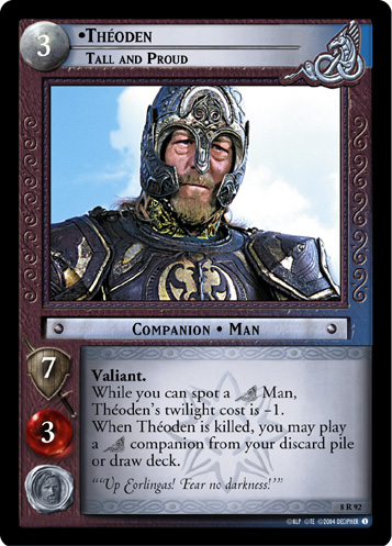 Theoden, Tall and Proud (FOIL)