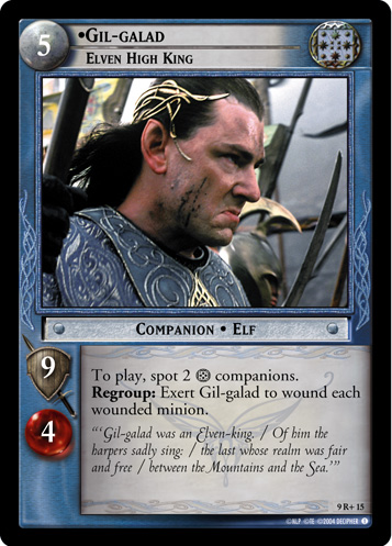 Gil-galad, Elven High King