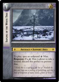lotr tcg reflections sapling of the white tree