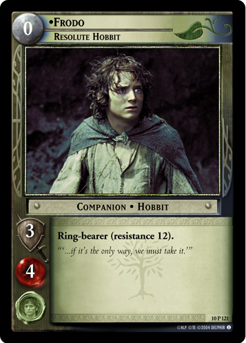 Frodo, Resolute Hobbit