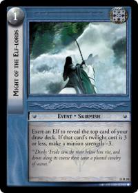 lotr tcg shadows might of the elf lords