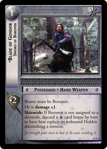 Blade of Gondor, Sword of Boromir