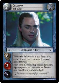 lotr tcg bloodlines celeborn the wise f
